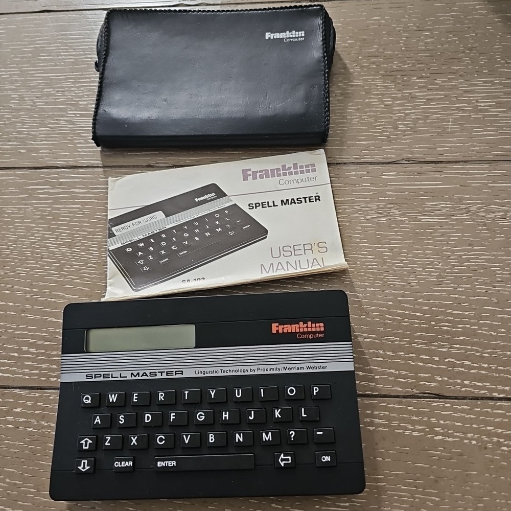 VTG FRANKLIN Spell Master SA-103 Tested