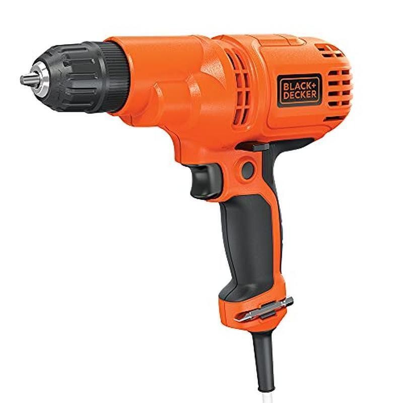 Powerful Corded Drill 55Amp Variable Speed Compact Onboard Bit Storage New