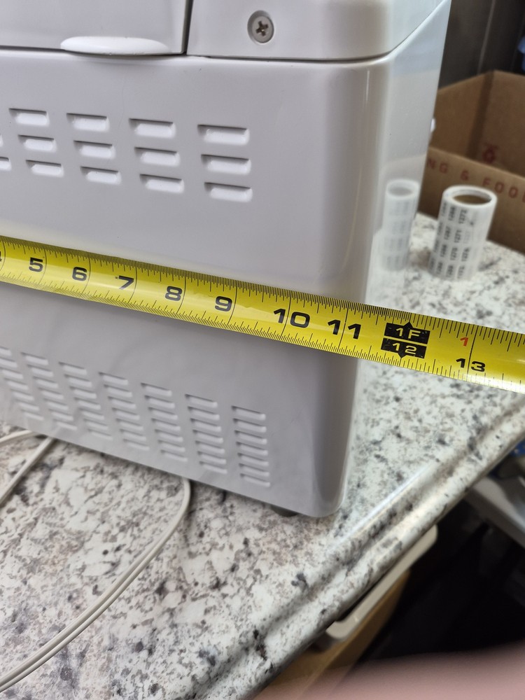 Breadman Automatic Bread Maker Machine White with Multiple Settings & Viewing