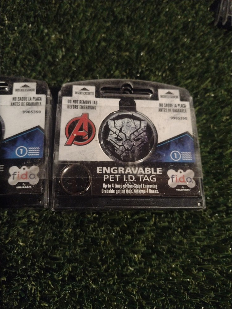 Engravable Pet ID Tags "Open Box" 10PCS