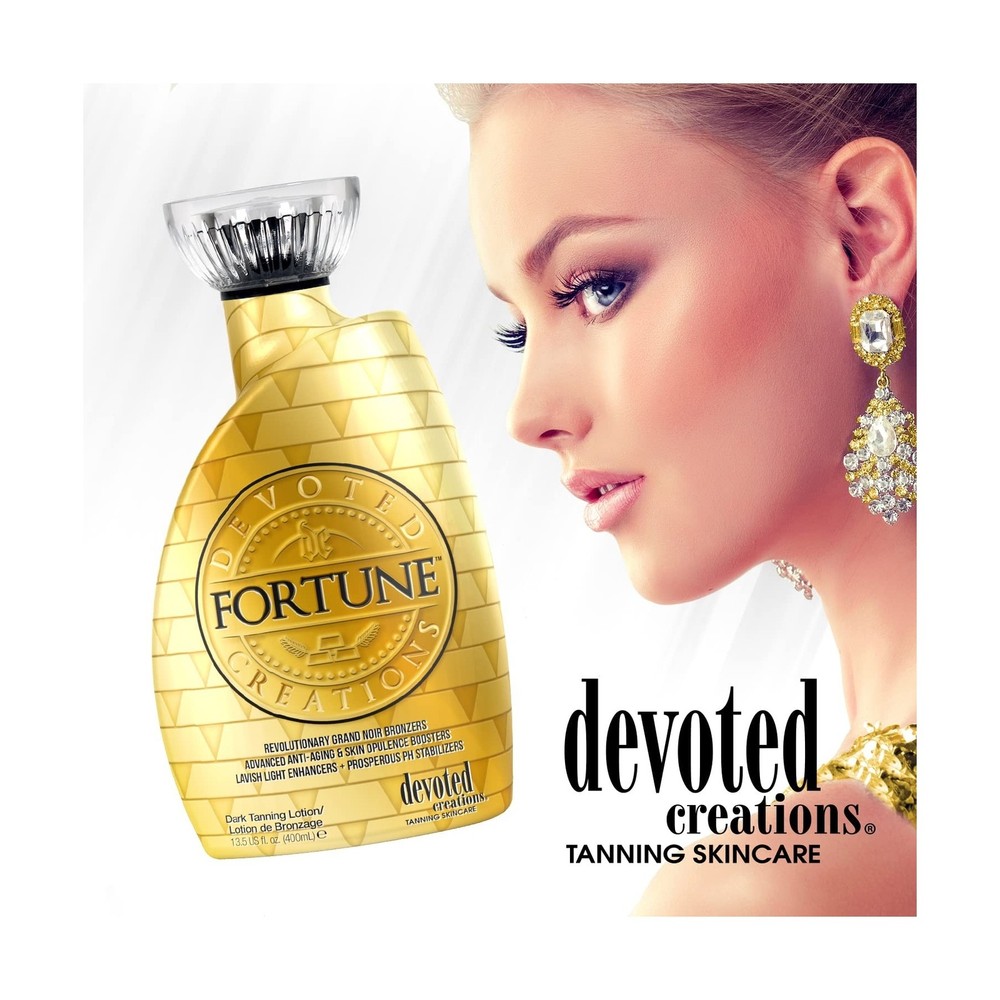 Devoted Creations Fortune Bronzer Tanning Lotion 13.5 oz