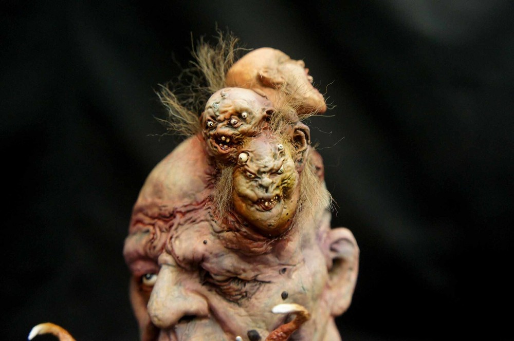 Voodoo 1:3 scale Head Art Statue Simon Lee Spiderzero