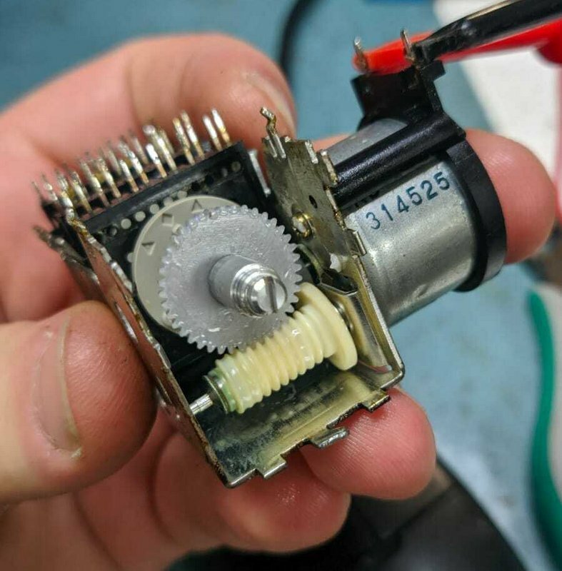ALPS ASD1017 Motorised Input Selector Gears
