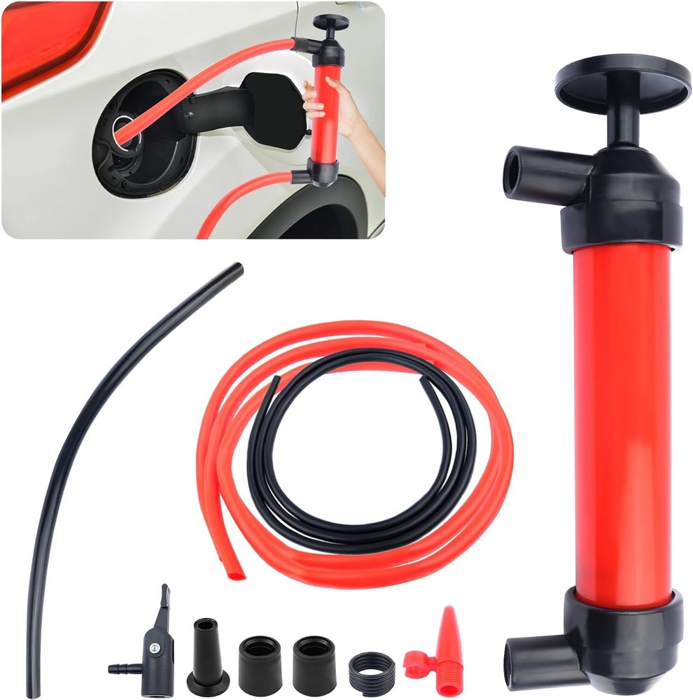 Multi-Functional 3-in-1 Siphon Pump Kit for Efficient Refueling Tasks