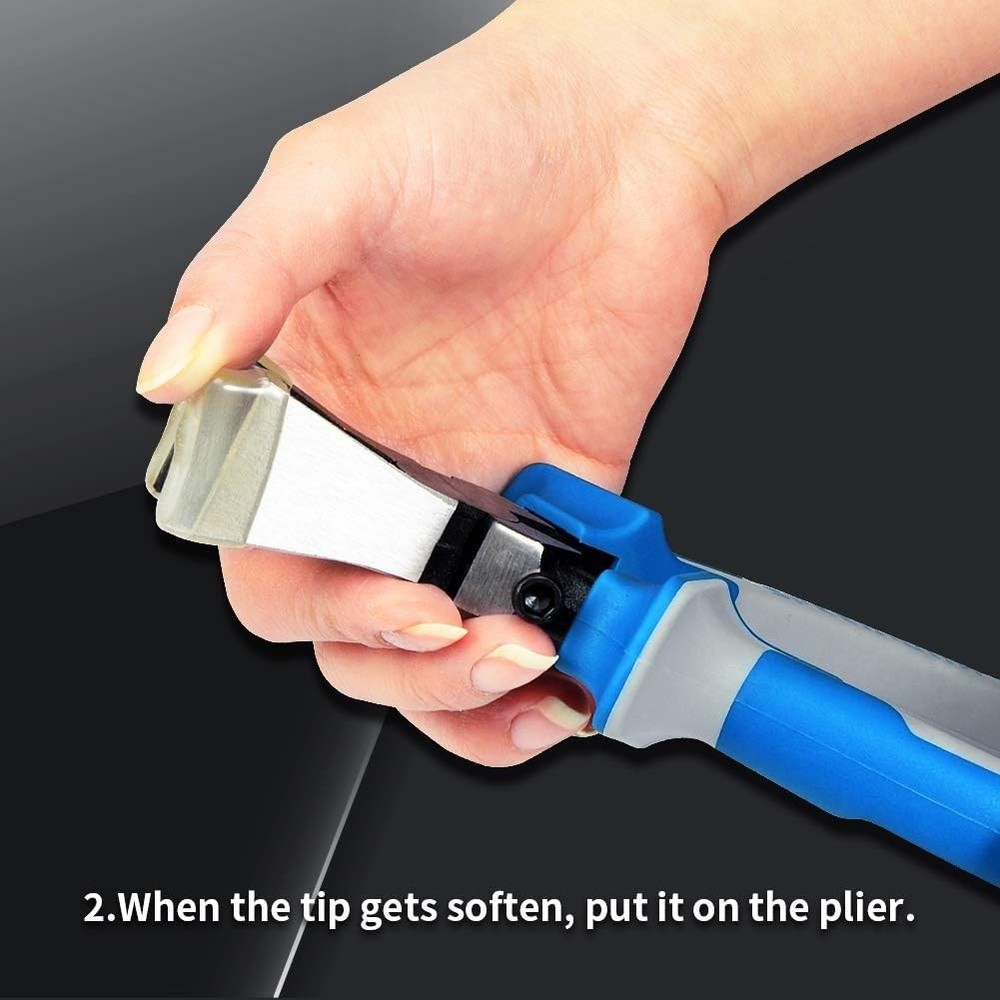 4 Pcs Rubber Replacement Tips for Glass Running Pliers - Protection