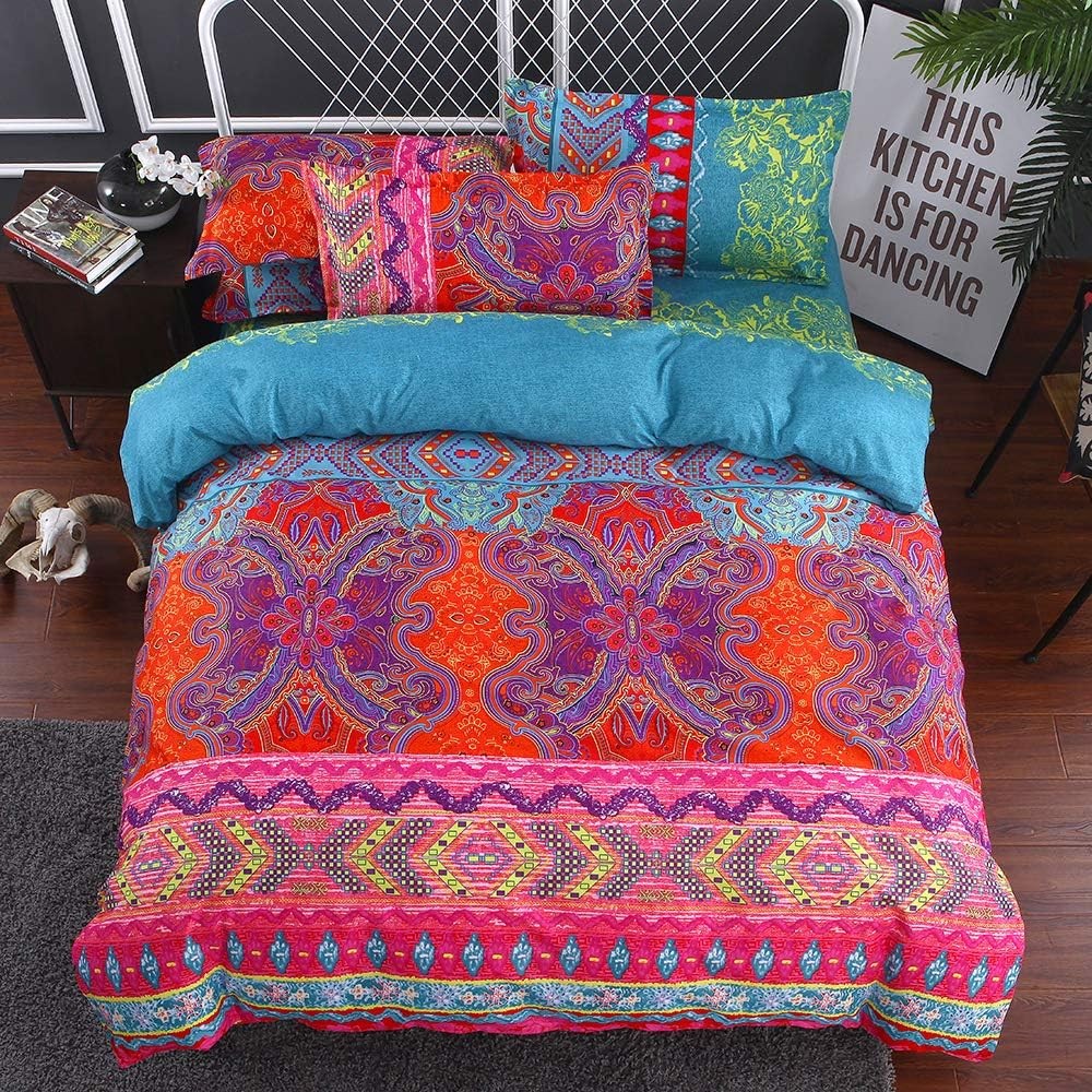 Bohemian-Style Down Comforter Set Replacement Down Comforter Set