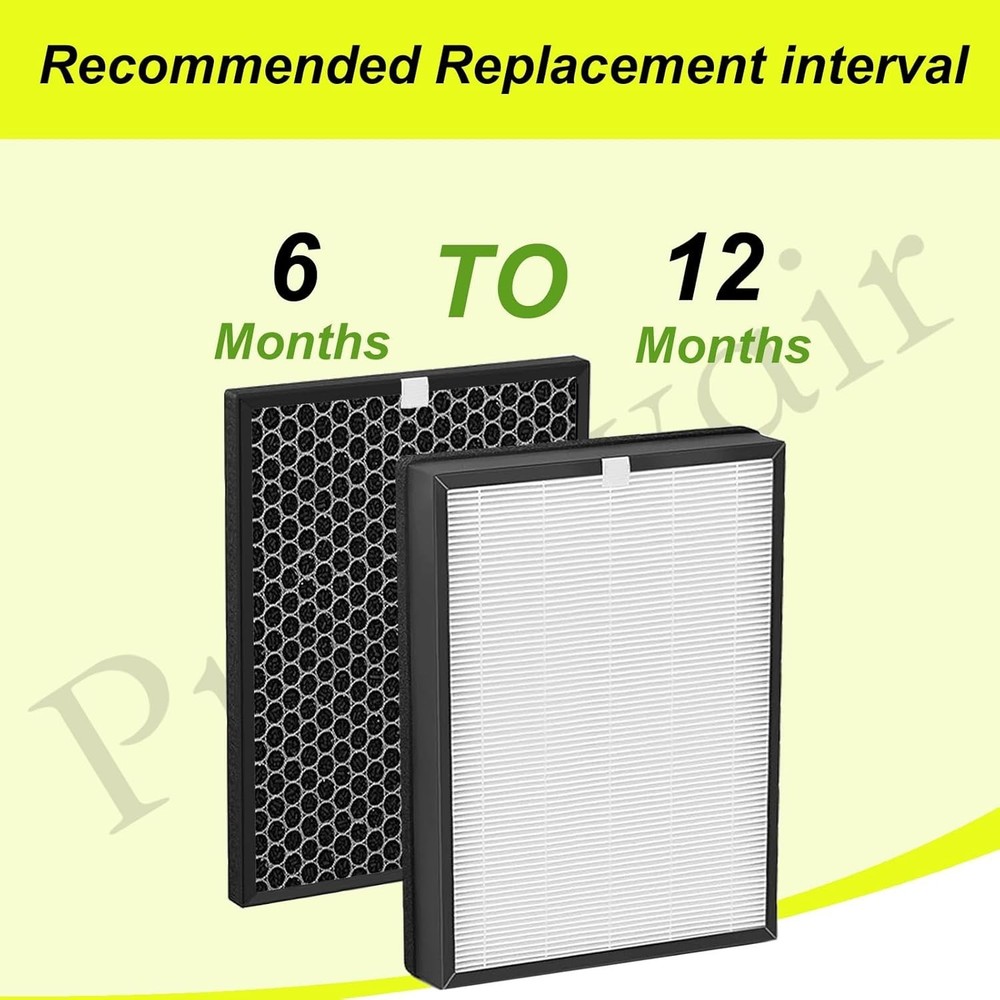 Efficient Replacement Filter Set for Alexapure Breeze AP-B102 & 3049 Models