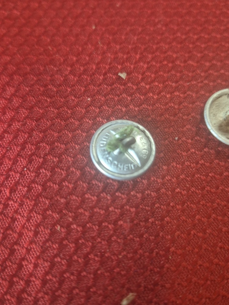 2 WWII German Uniform Buttons