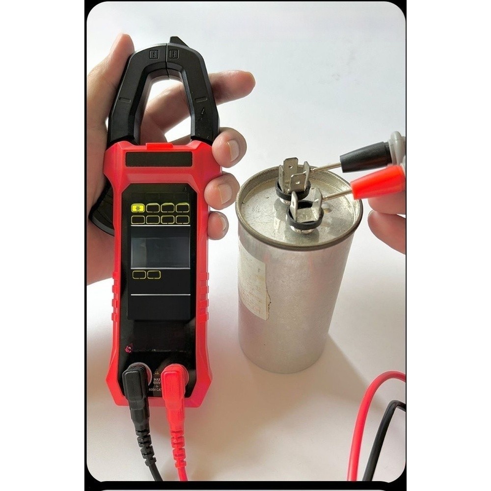 TS601 Fully Automatic Clamp Meter for AC DC Voltage Current Resistance Temp