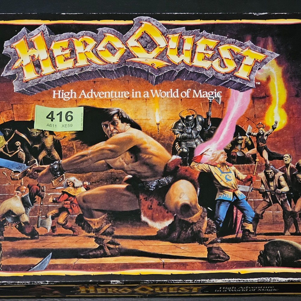 HeroQuest EMPTY BOX No Game Contents (416)