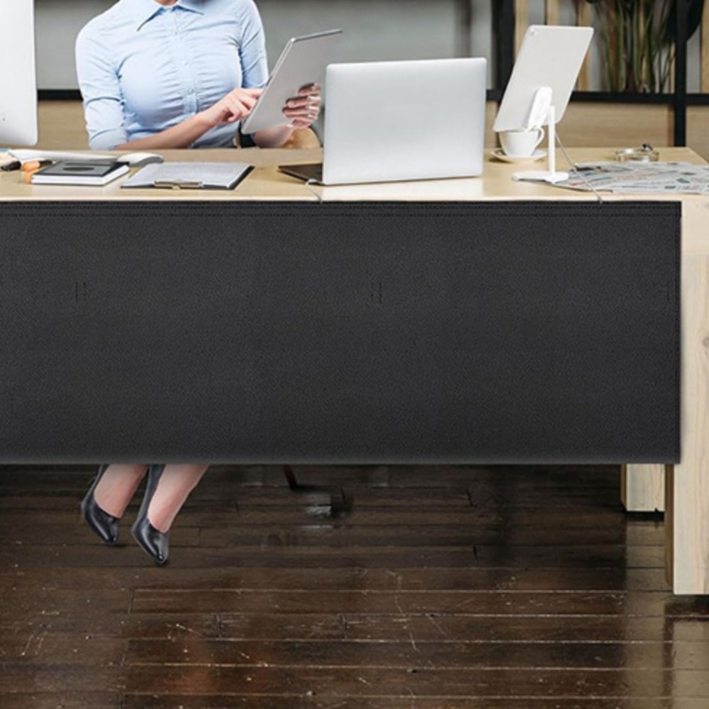 Desk Modesty Panel Wire Organizer Long-Lasting Oxford Material