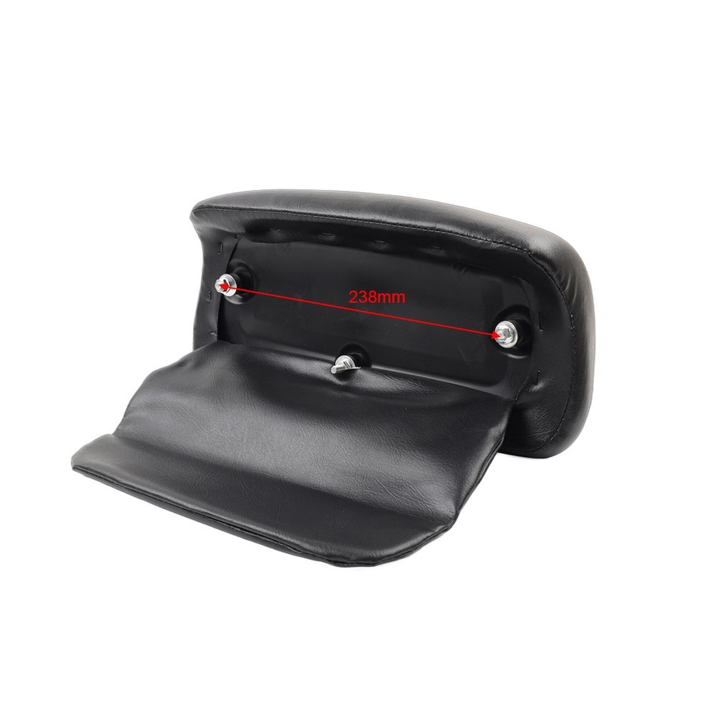 Rear Pack Trunk Backrest Pad For Harley Electra Glide Road King