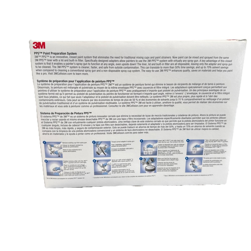 (1) 3M PPS Starter Kit 16382 Large Size