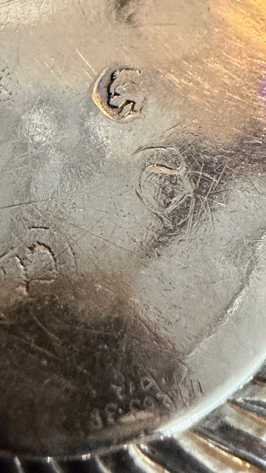 Early George I Britannia Sterling Silver Miniature Caudle Cup London 1718