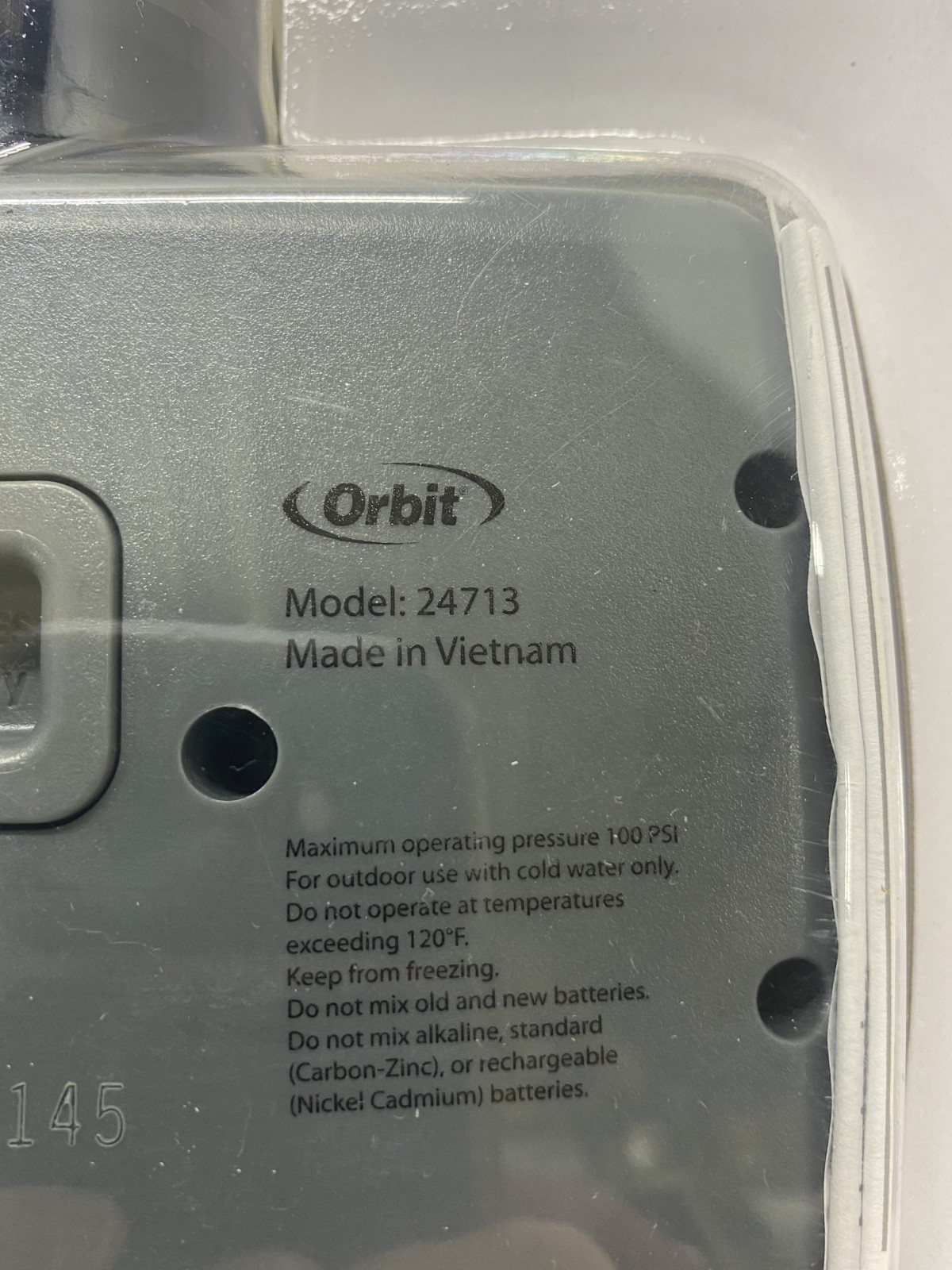 ORBIT #24713 PROGRAMMABLE WATERING TIMER. 2 HOSE CONTROL. NEW IN PACKAGE.