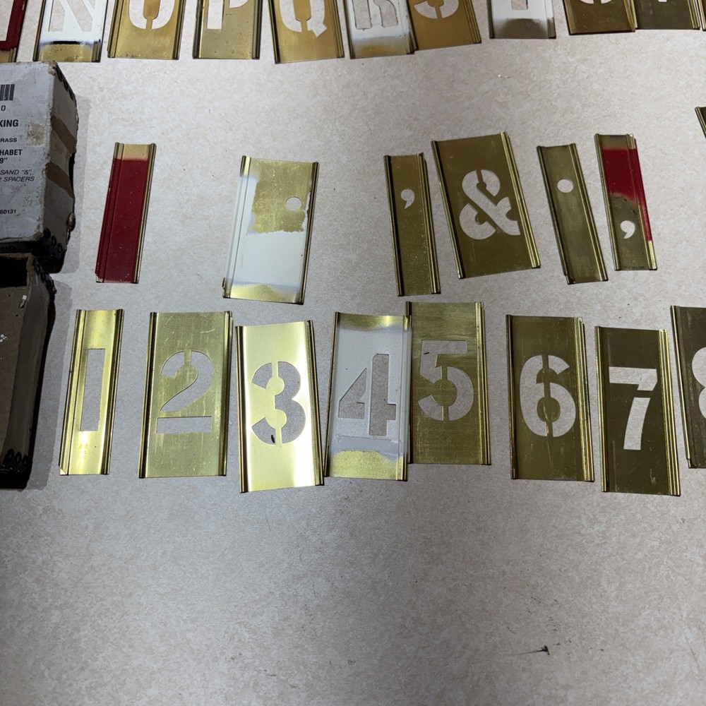 Ch Hanson 3” Stencil Set Read