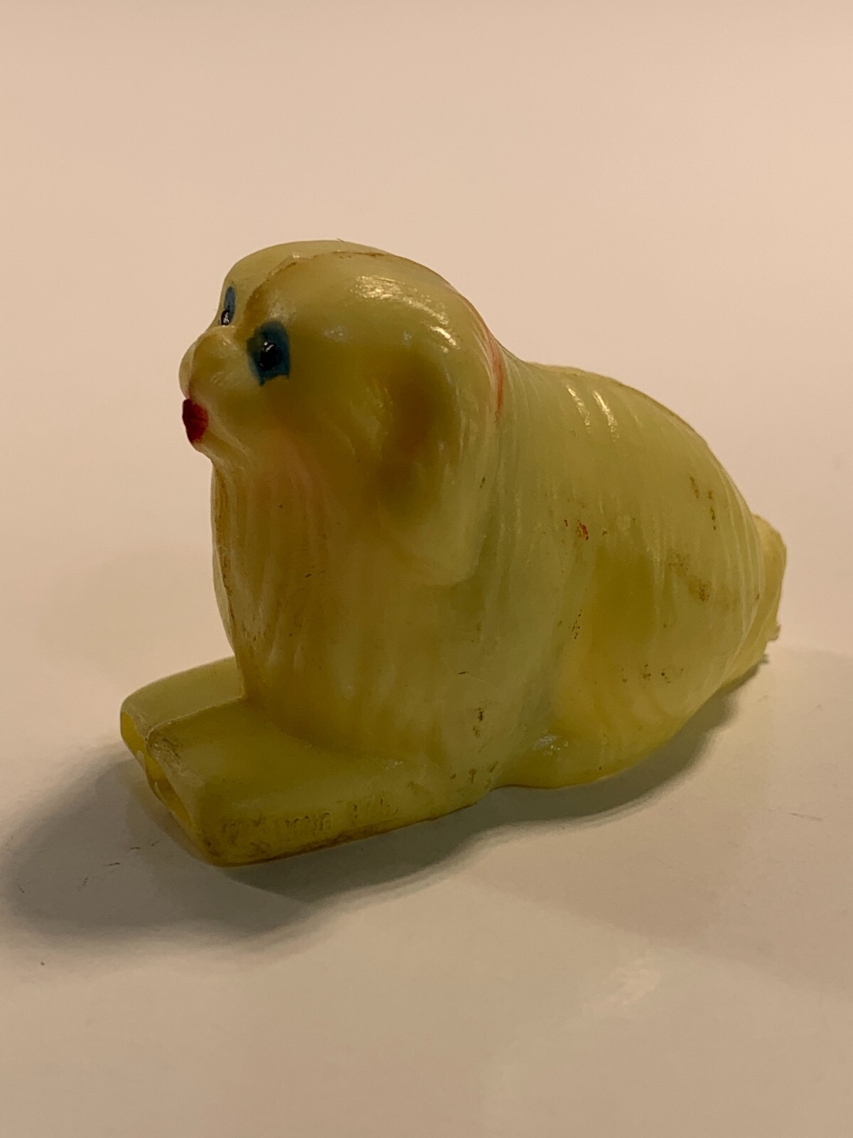 1980-90s Collectible Pencil Sharpener White Havanese Dog B8