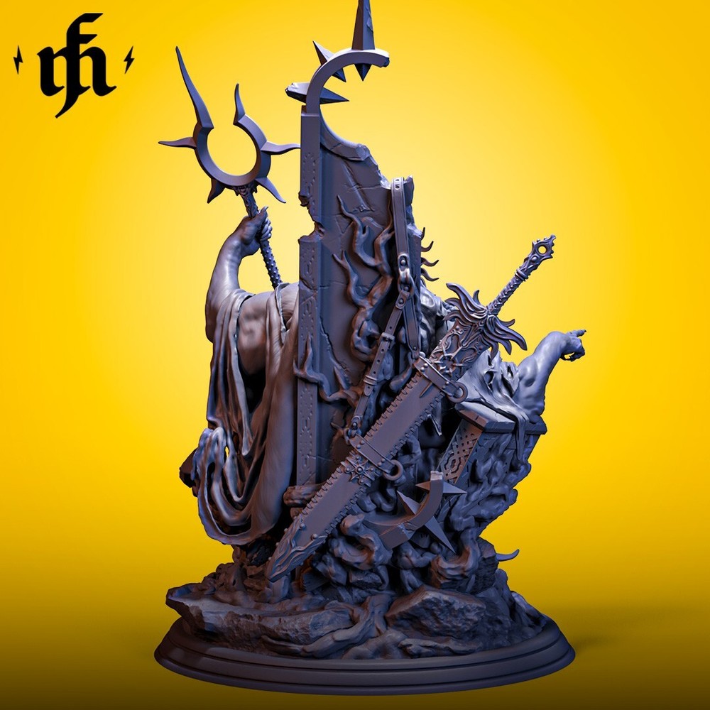 Isildhan by Midas Forge | D&D | DnD | Miniature | Print on Demand