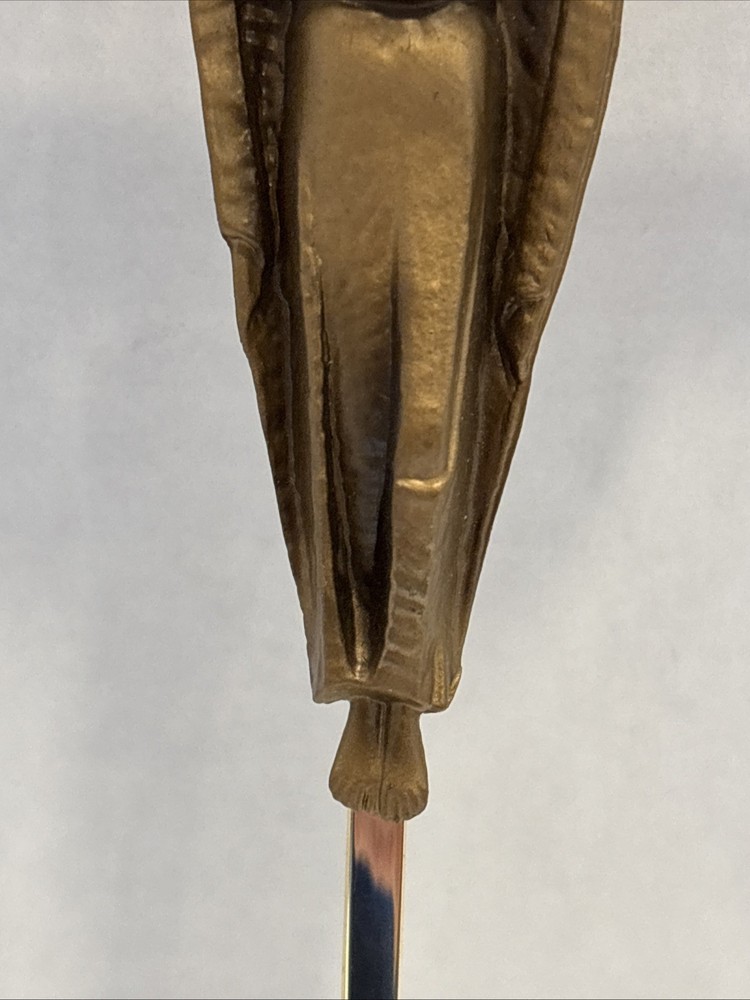 Vintage 10” Brass Crucifix, 2000 JCS