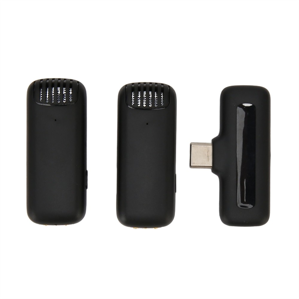 Wireless Lavalier Microphone Portable Digital Microphone With Charging Cable