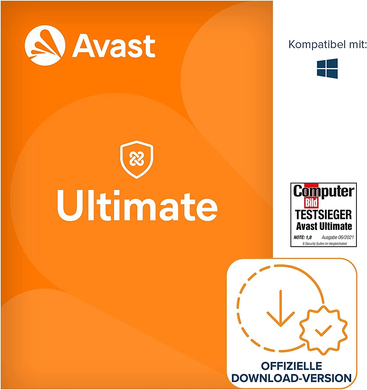 Avast Ultimate 2026 10 Devices 1 Year | Multiple Devices | Antivirus DE Avast!