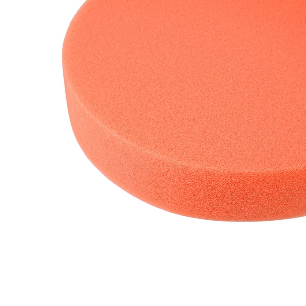 4" Buffing Sponge Pad Drill Polishing Buffer Pad Disc, Hook and Loop Back 5pcs