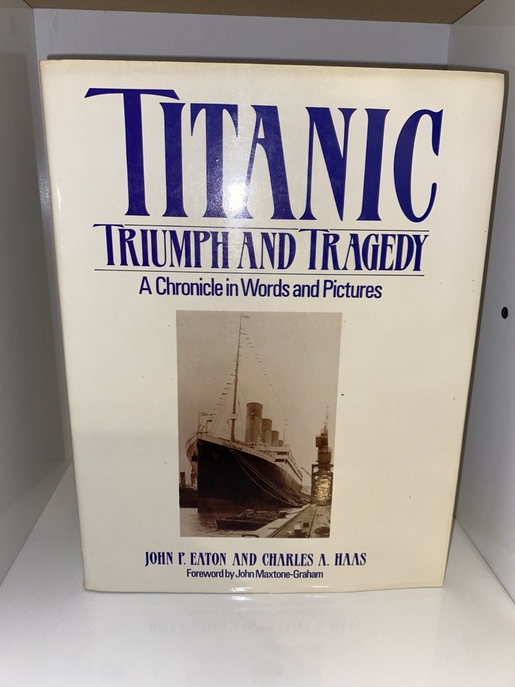 Signed Titanic books archive