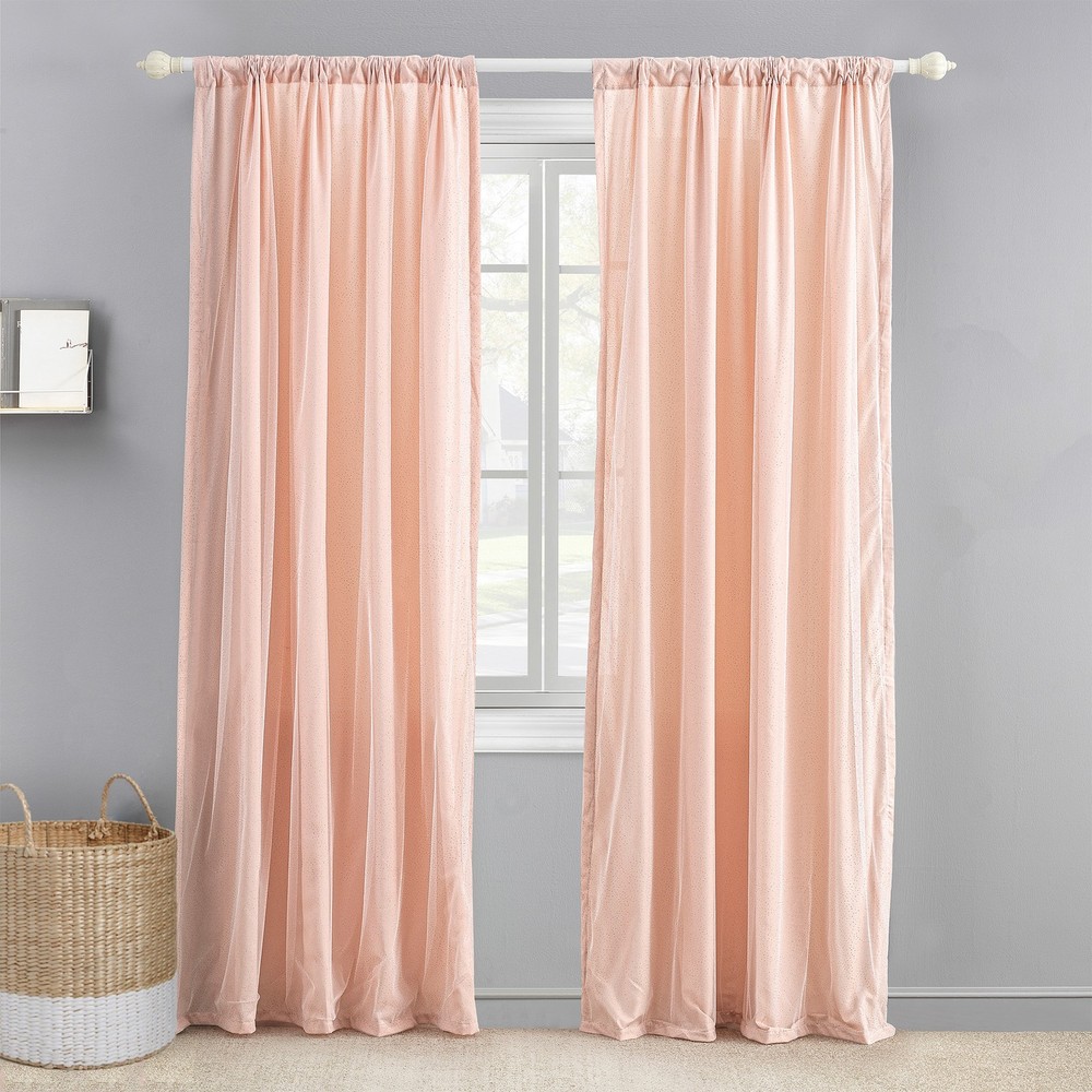 Malia Sparkle Drape Panel - Levtex Baby