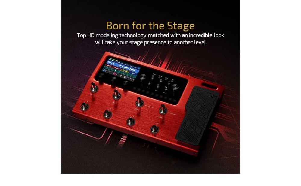 VALETON GP-200R Multi Effects Processor Multi-Effects Guitar Bass Pedal with ...