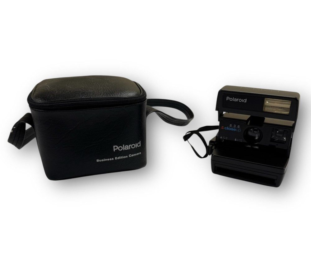 Camera Polaroid 636 One Step Instant with Polaroid Case - Untested