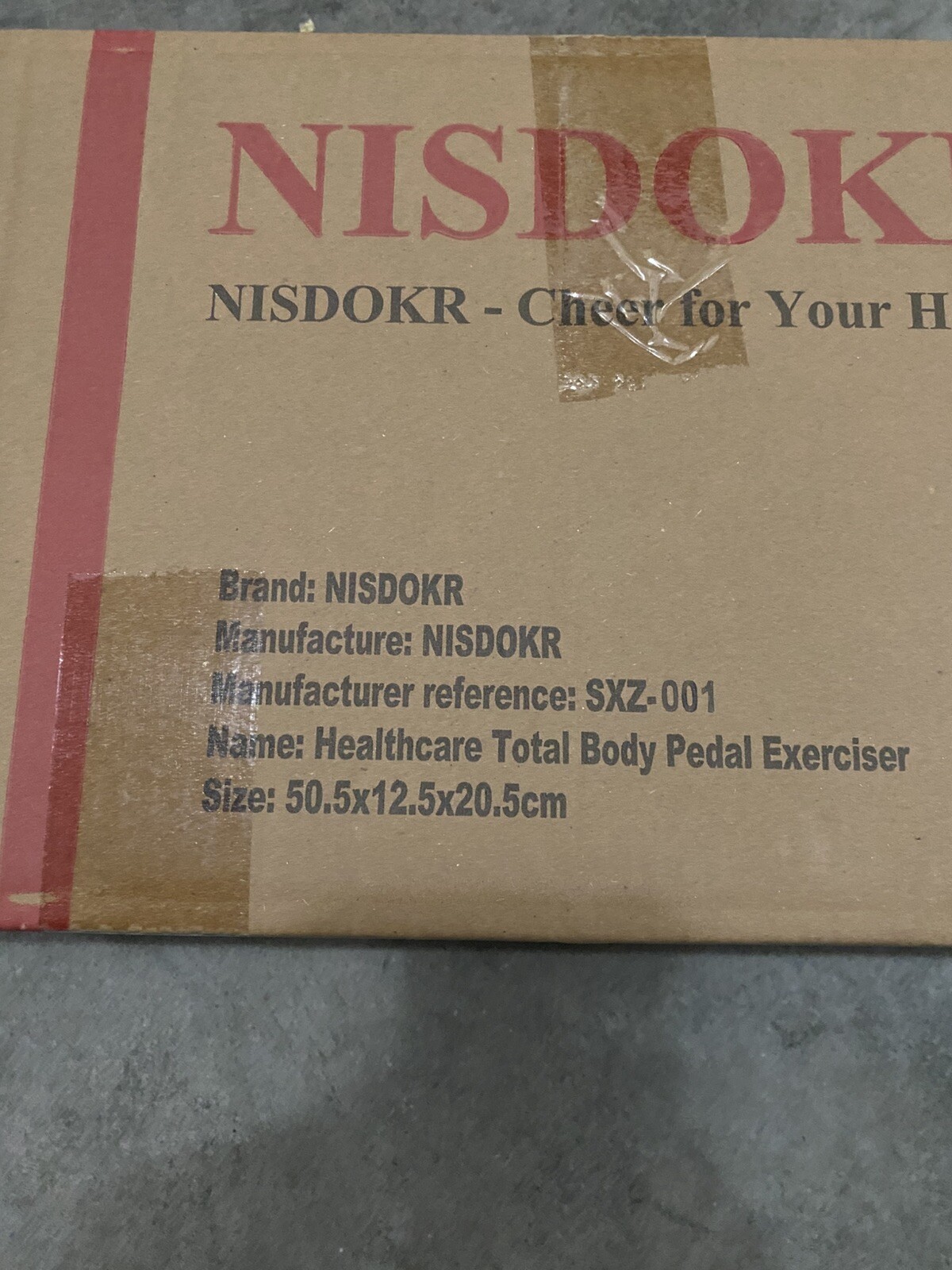 Nisdokr Pedal Exerciser/Limb Rehab Machine, SXZ-001, Adjustable Rehab Equipment
