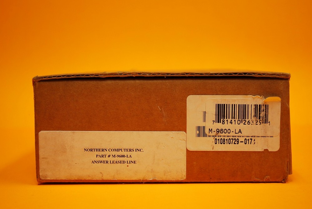 Starcomm MODEM M-9600-LA Northern Computers Inc. Honeywell