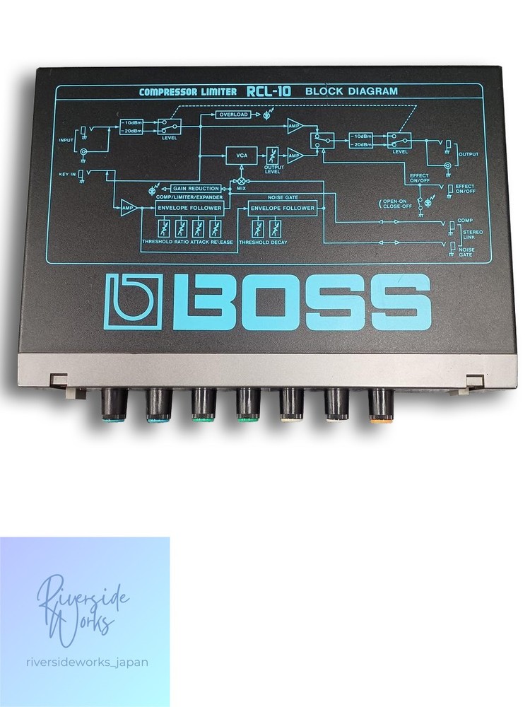 BOSS RCL-10 Effect Pedal Compressor Limiter JP