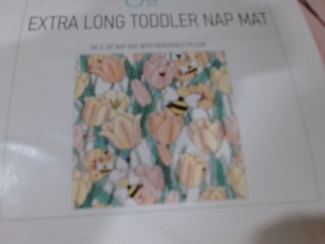 New No Box JumpOff Jo - Extra Long Toddler Nap Mat for Preschool, Daycare and