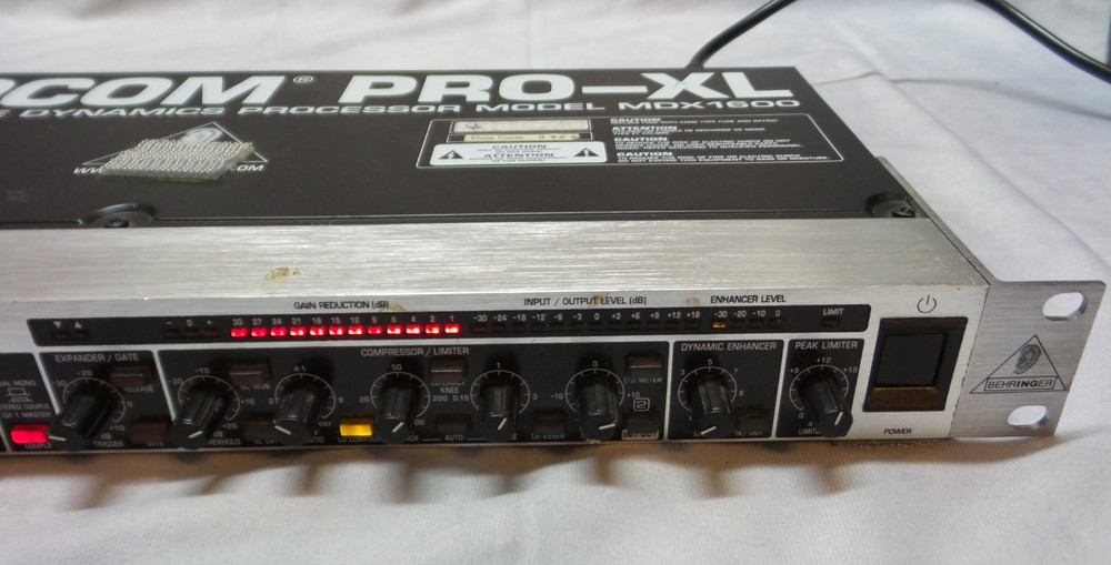 Behringer MDX1600 Autocom Pro-XL Audio Interactive Processor - USED/WORKS