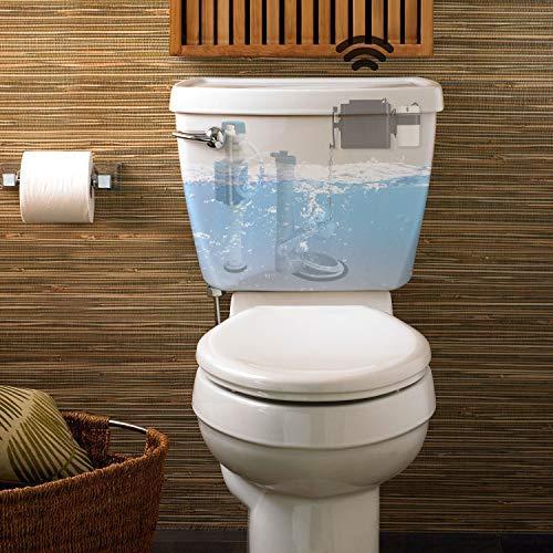 Techo Touchless Toilet Flush Kit with 8” Sensor Range, Adjustable Sensor Range