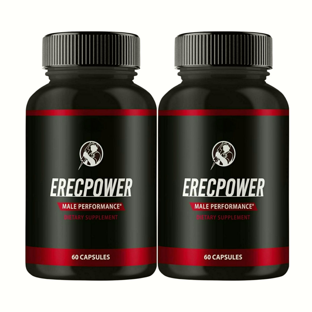 2-Pack ErecPower For Men Extra Strength Mens Supplement Erec Power- 120 Capsules