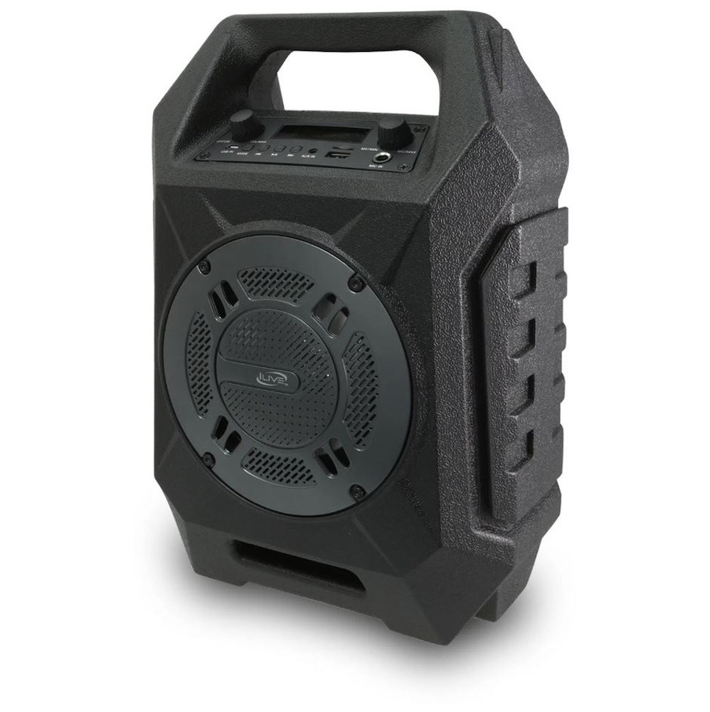 iLive Tailgate ISB408B Portable Bluetooth Speaker - Black