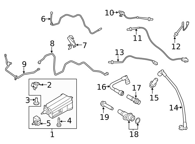 Genuine Ford Oxygen Sensor CK4Z-9F472-A