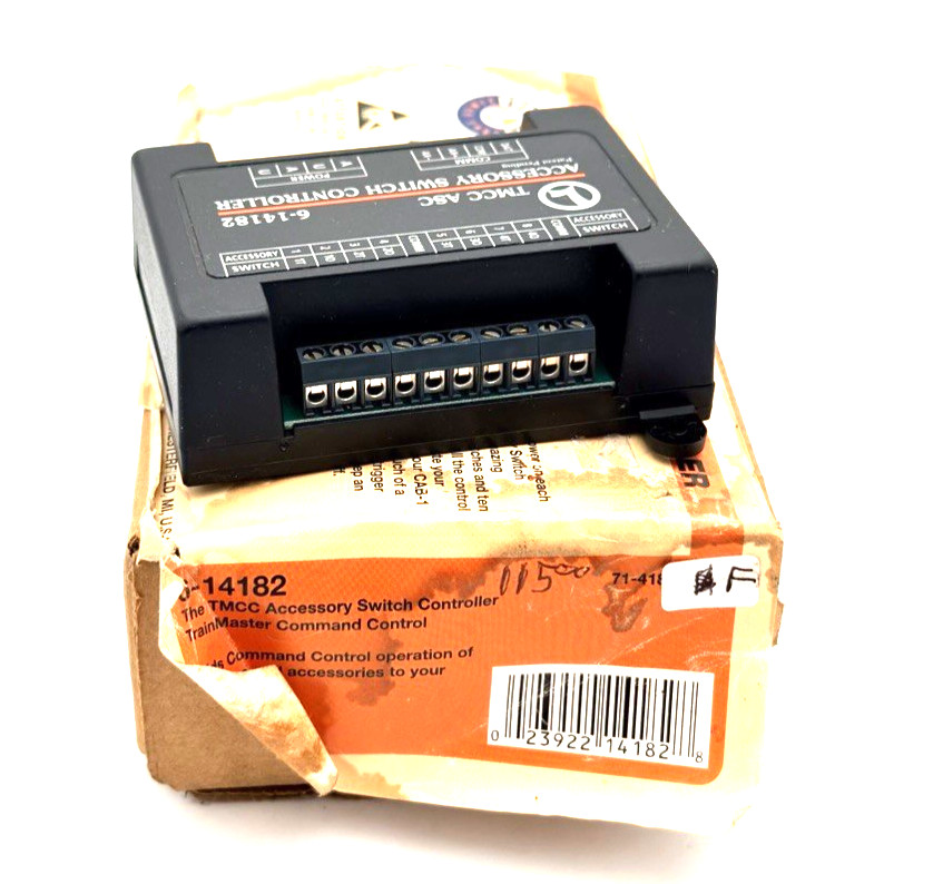 Lionel 6-14182 TMCC Accessory Switch Controller Original Box