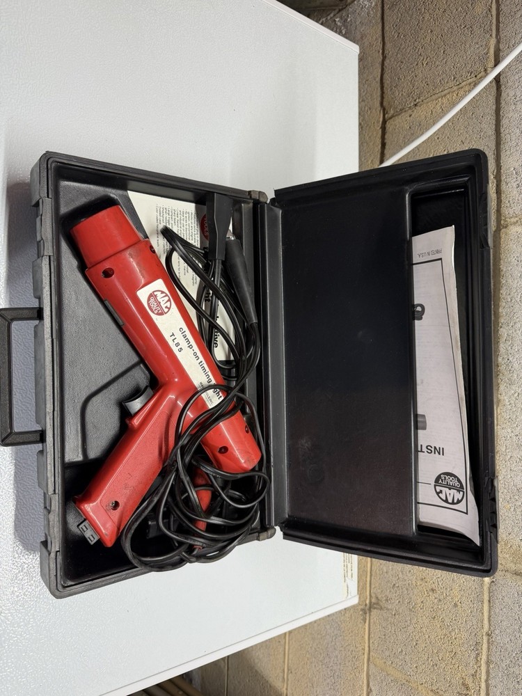Mac Tools TL85 Inductive Clamp On Timing Light Heavy Duty w/Case