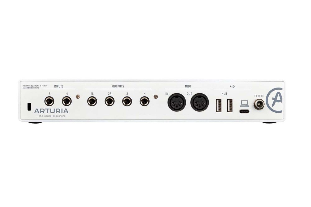 Arturia Minifuse 4 White 4x4 USB MIDI Audio Recording Interface+Software