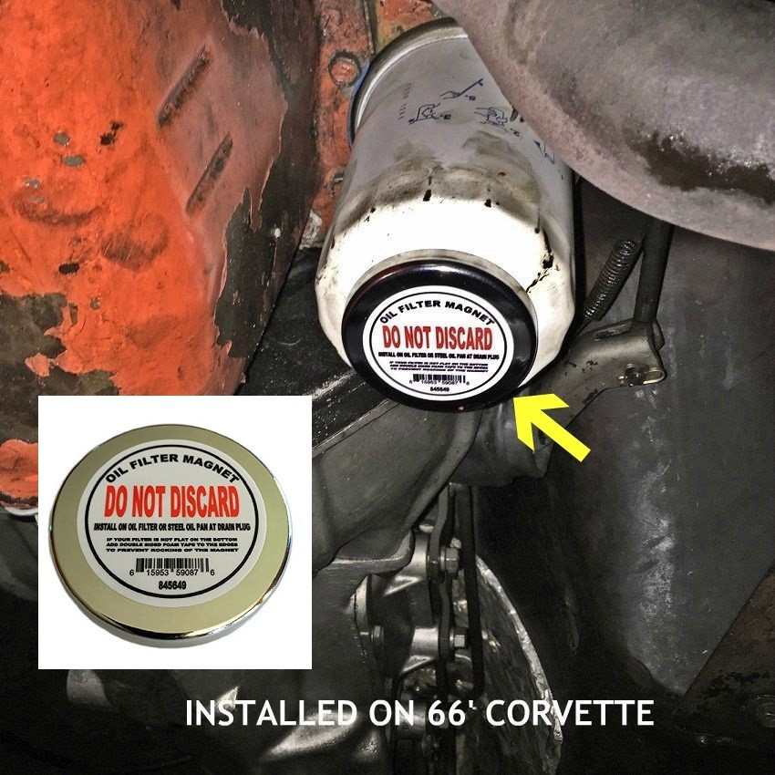 Corvette Oil Filter Magnet Fits: All Corvettes