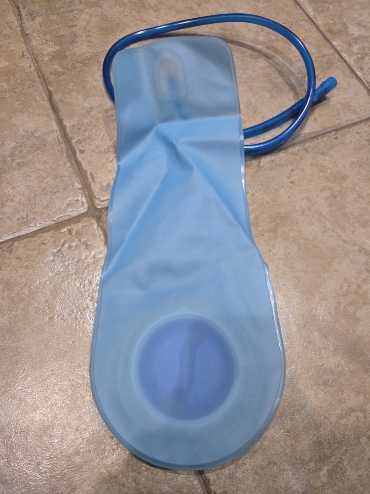 CAMELBAK Fourteener Backpack Yellow Grey Hydration Pack Hiking 3L Bladder EUC