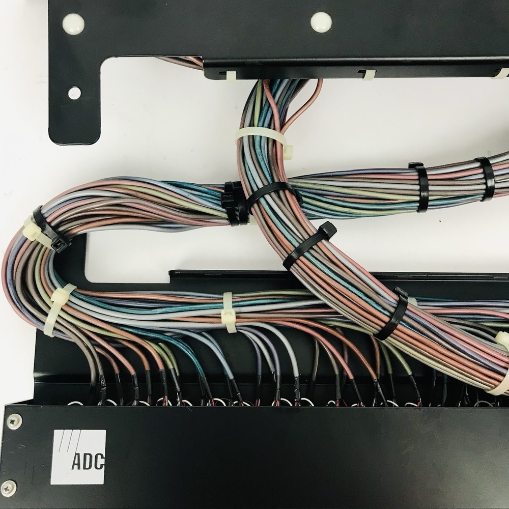 ADC Ultrapatch 48 Point TT Patchbay Panel Cables Pro Patch Bay BJF107-4MKIV