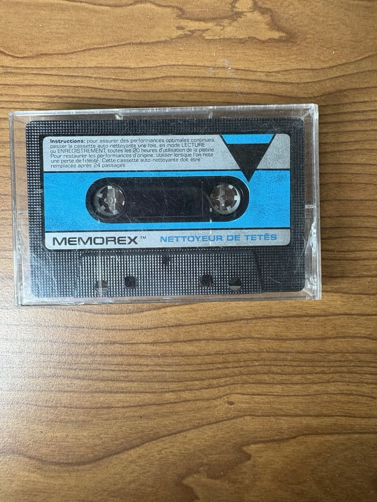 Memorex Cassette Head Cleaner