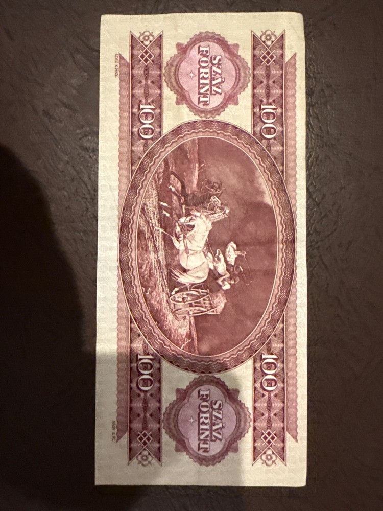 100 forint, Hungary, 1989 (UNC)