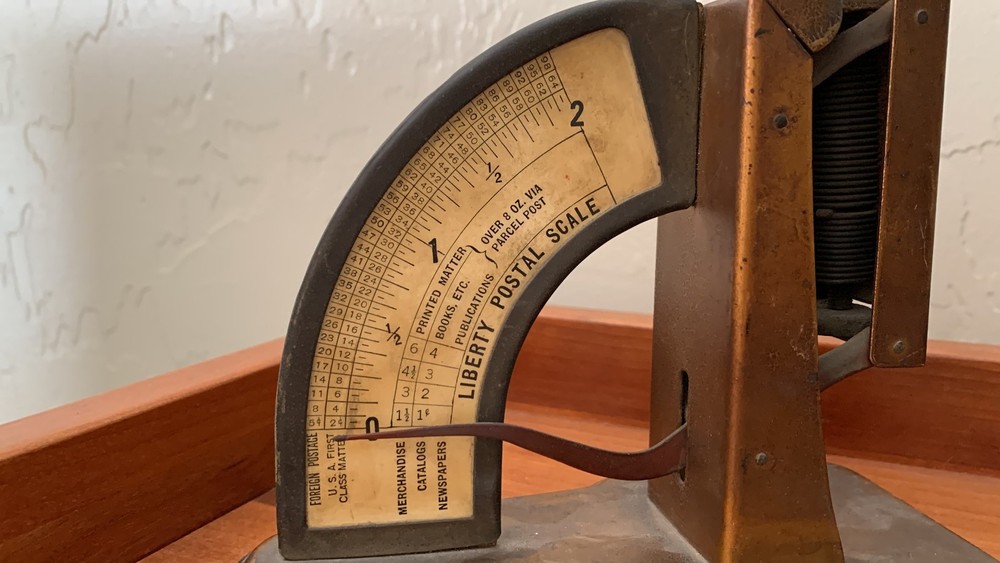 Antique Liberty Postal Scale
