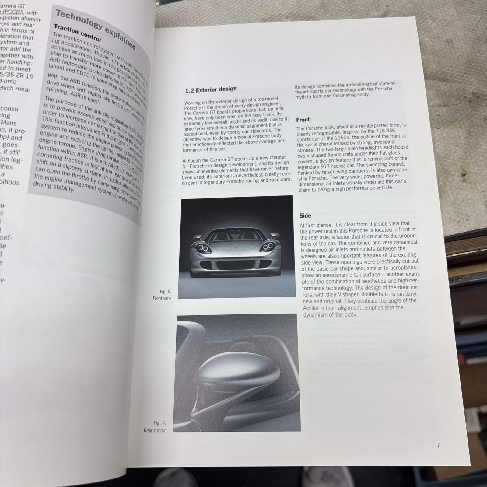 Porsche Carrera GT Product Information Brochure 2003 - Rare
