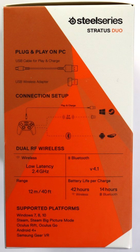 SteelSeries Stratus Duo High Performance Wireless Controller